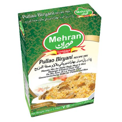 Mehran Pullao Biryani Recipe Mix (50gm)