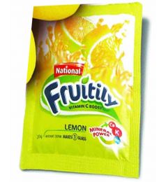 National Fruitily Lemon Sachet