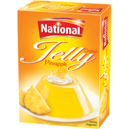 National Jelly Crystal Pineapple (80gm)