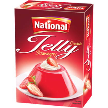 National Jelly Crystal Strawberry (80gm)