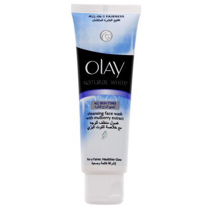 Olay Natural White All Skin Face Wash (100gm)