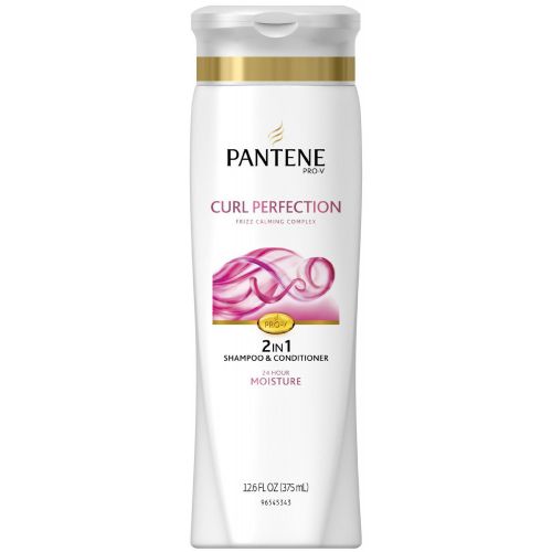 Pantene (Imported) Curl Perfection 2-in-1 Shampoo & Conditioner (375ml) -  Hair Shampoo 