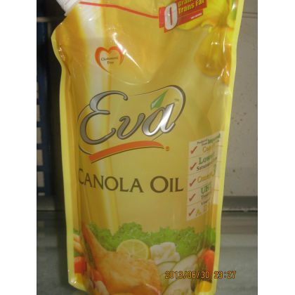 Eva Canola Oil (1Ltr Pouch)
