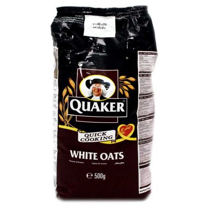 Quaker White Oats Pouch (500gm)