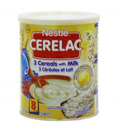 Nestle Cerelac 3 Cereals With Milk 400g