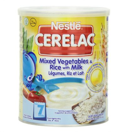 Nestle Cerelac Mixed Vegetables and Rice with Milk 400g