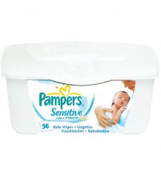 Pampers Sensitive Wet Wipes Box 56 Pieces