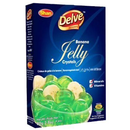 Shan Delve Jelly Banana (80gm)