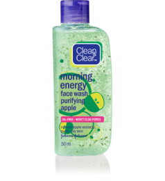 Clean & Clear Fruit Essentials Facial Cleanser Purifying Apple 100ml