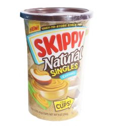 Skippy Natural Creamy Peanut Butter (255gm)