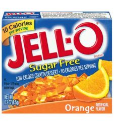 Kraft Jello Orange Sugar Free
