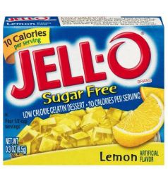 Kraft Jello Lemon Sugar Free