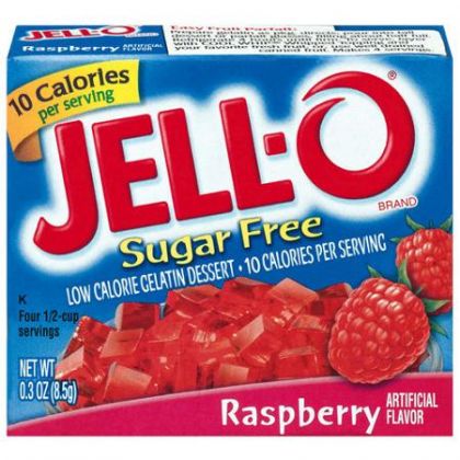 Kraft Jello Sugar Free Rasberry