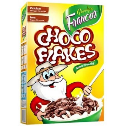 Grandpa Francos Choco Flakes 375gms