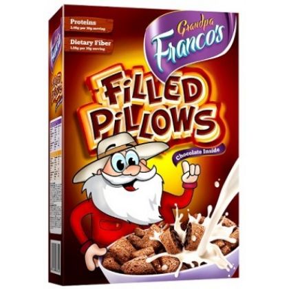 Grandpa Francos Filled Pillows Choco 500gms