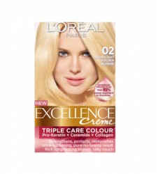 Loreal Excellence Creme 02 Ultra Light Golden Blonde