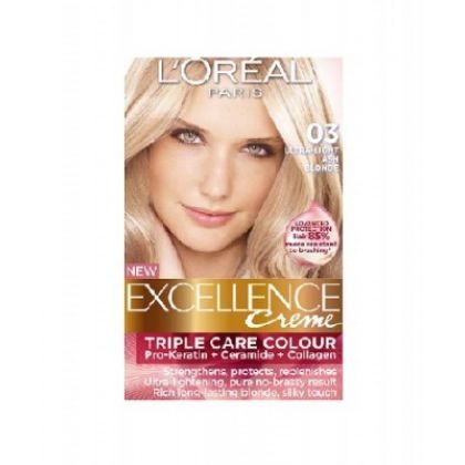 Loreal Excellence Creme 03 Ultra-light Ash Blonde
