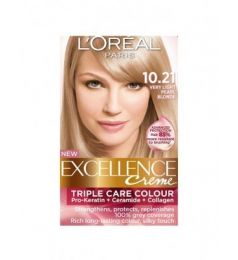 Loreal Excellence Creme 10.21 Very Light Pearl Blonde
