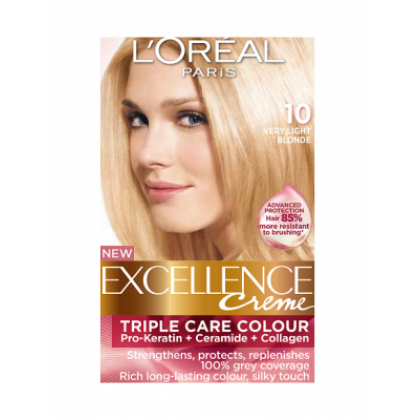 Loreal Excellence Creme 10 Very Light Blonde