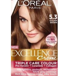 Loreal Excellence Creme 5.3 Golden Brown