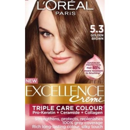 Loreal Excellence Creme 5.3 Golden Brown