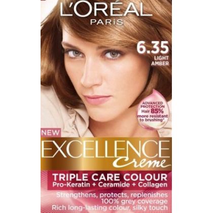 Loreal Excellence Creme 6.35 Light Amber