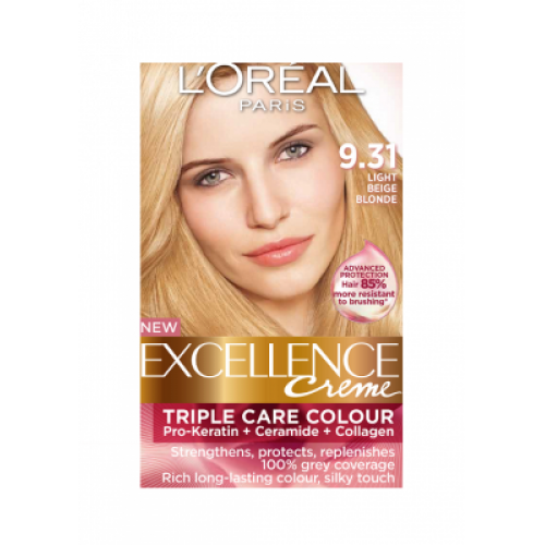 Loreal Excellence Creme  Light Beige Blonde - Hair Color & Dye |  