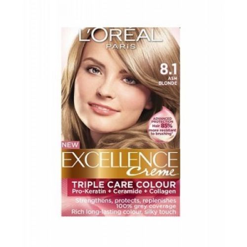 Loreal Paris Excellence Creme  Ash Blonde - Hair Color & Dye 