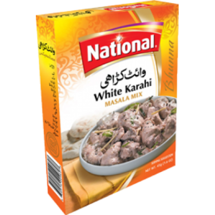 National White Karahi Masala Mix (50gms)