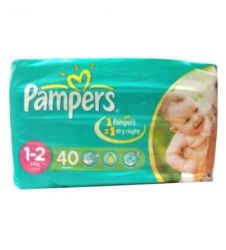 Pampers Jumbo Pack Diapers 1-2 Mini 3-6 Kg (40Pcs)