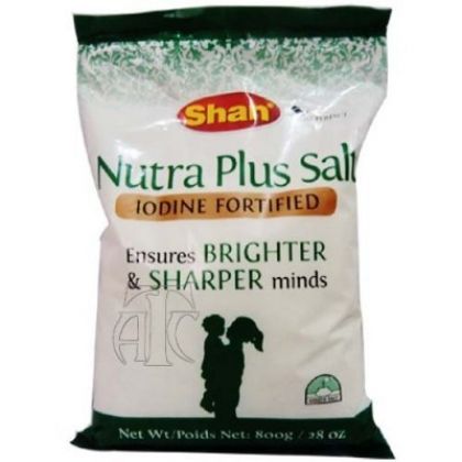 Shan Nutra Plus Salt Iodine Fortified (800gms)