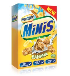 Weetabix Minis Crunch Banana Cereal (450gm)