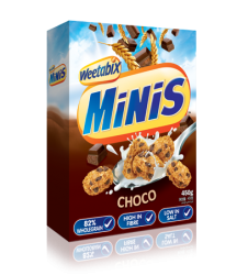 Weetabix Minis Crunch Chocolate Cereal (450gm)