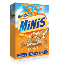 Weetabix Minis Crunch Honey Cereal (450gm)