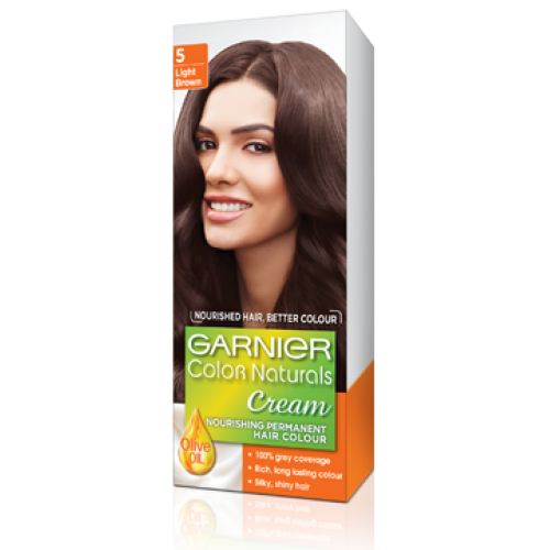 Garnier Color Naturals No. 5 (light Brown) - Hair Color & Dye 