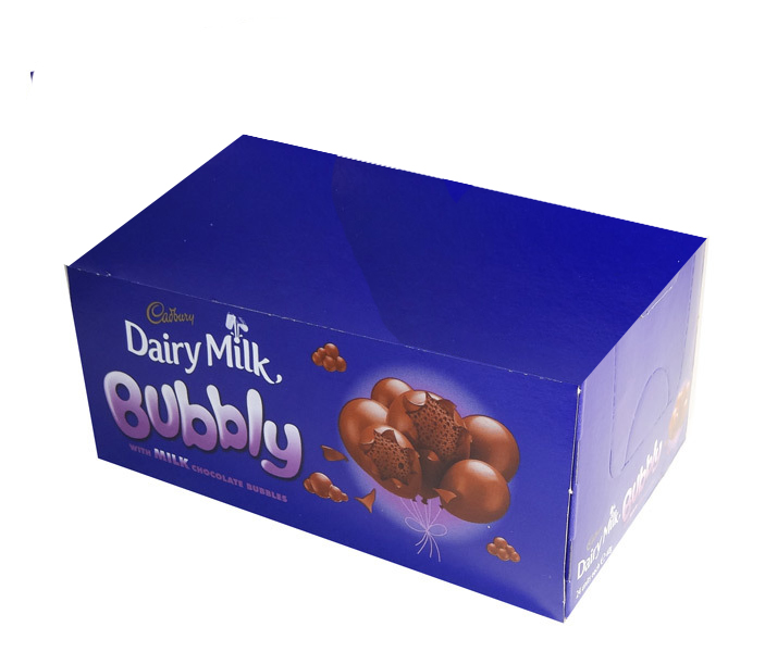Cadbury Dairy Milk Bubbly (24x20gm) Chocolates & Sweets Gomart.pk