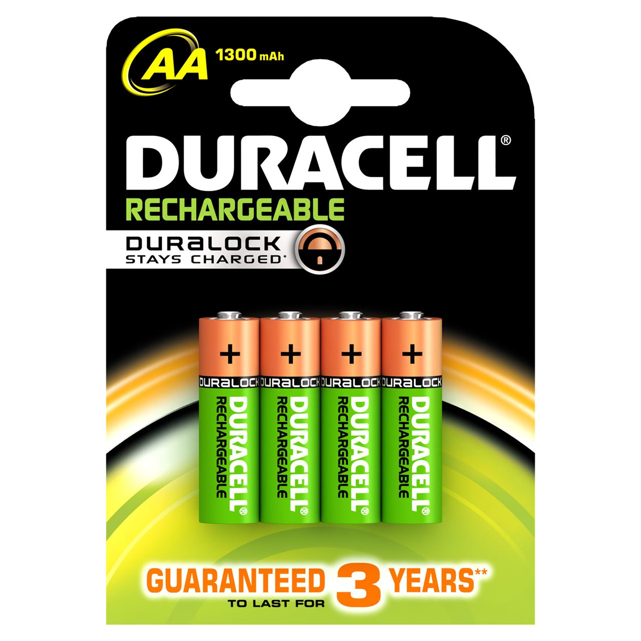 duracell rechargeable batteries mah