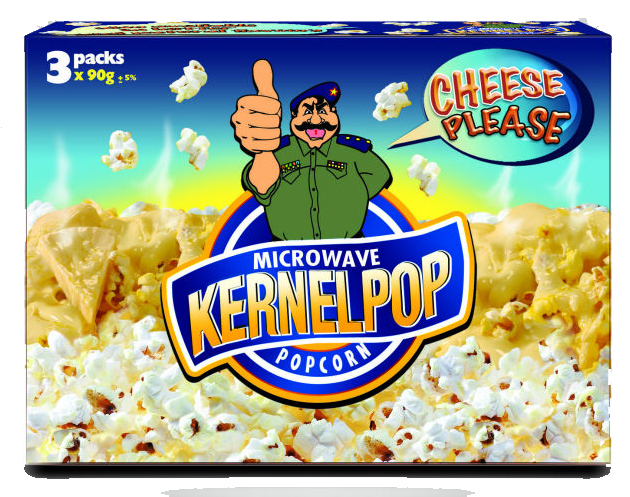 Kernel Pop Cheese Please 90g 3 Pack Set Snacks Chips Biscuits Gomart Pk