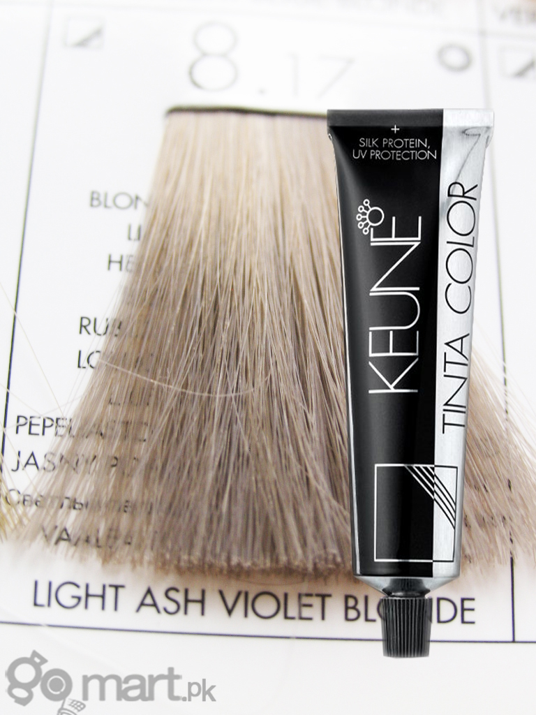 Keune Tinta Color Light Ash Violet Blonde 8.17 - Hair Color & Dye