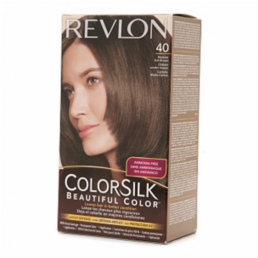 Revlon Colorsilk Hair Color Dye - Medium Ash Brown 40 - Hair Color & Dye |  
