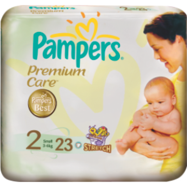 Pamper Diapers Premium Care 2 (36 Kg) 52 Pcs Baby Diapers Gomart.pk