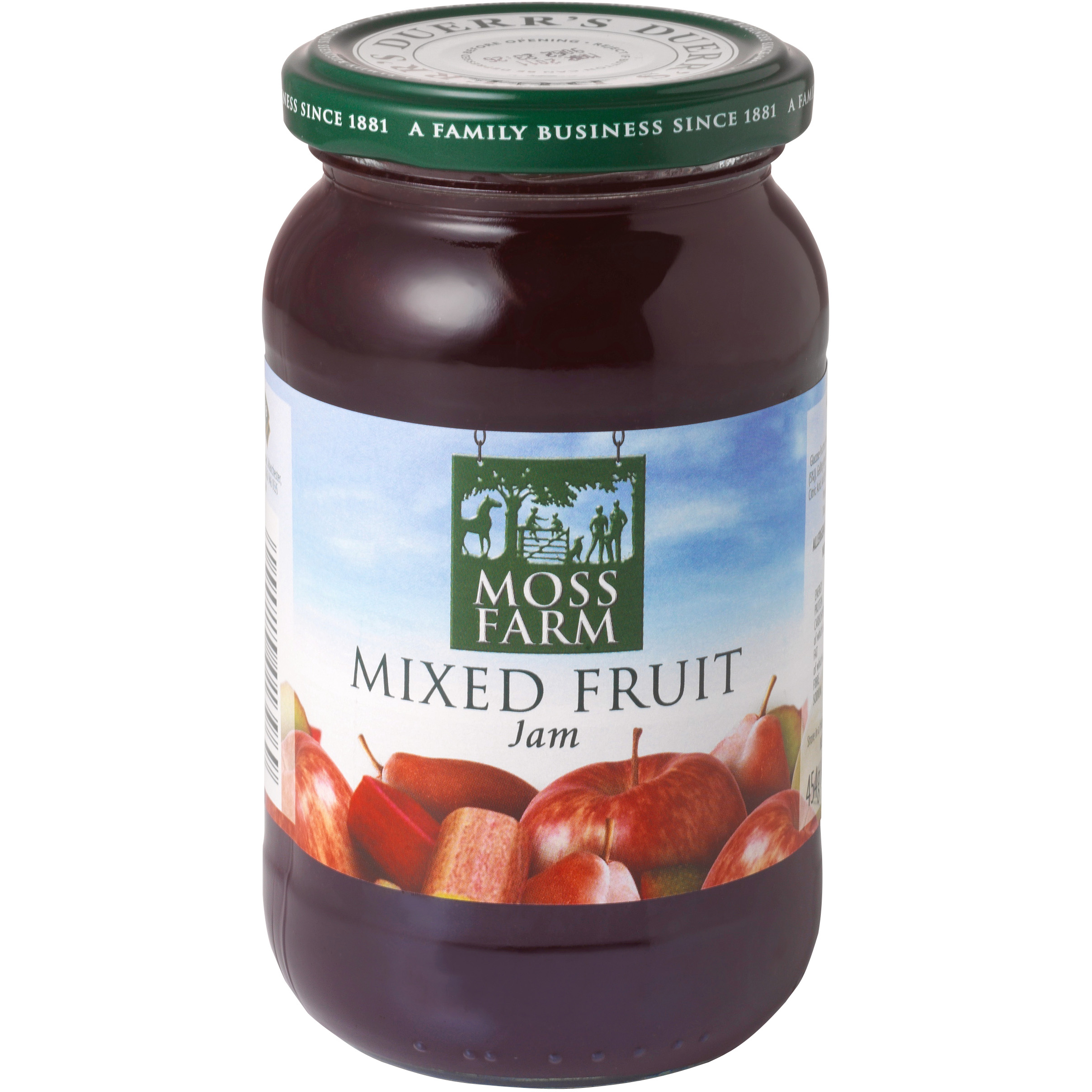 Moss Farm Mixed Fruit Jam (454gm) Jams, Jelly, Cheese, Spreads