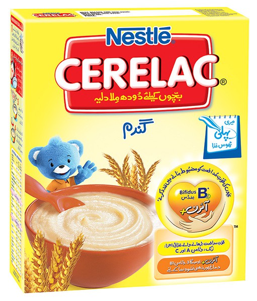Nestle Cerelac Cereal Wheat (175gm) Baby Milk Gomart.pk