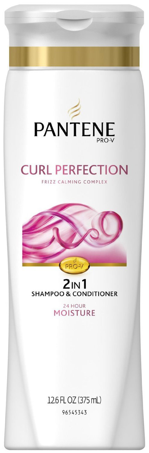 Pantene (Imported) Curl Perfection 2-in-1 Shampoo & Conditioner (375ml) -  Hair Shampoo 