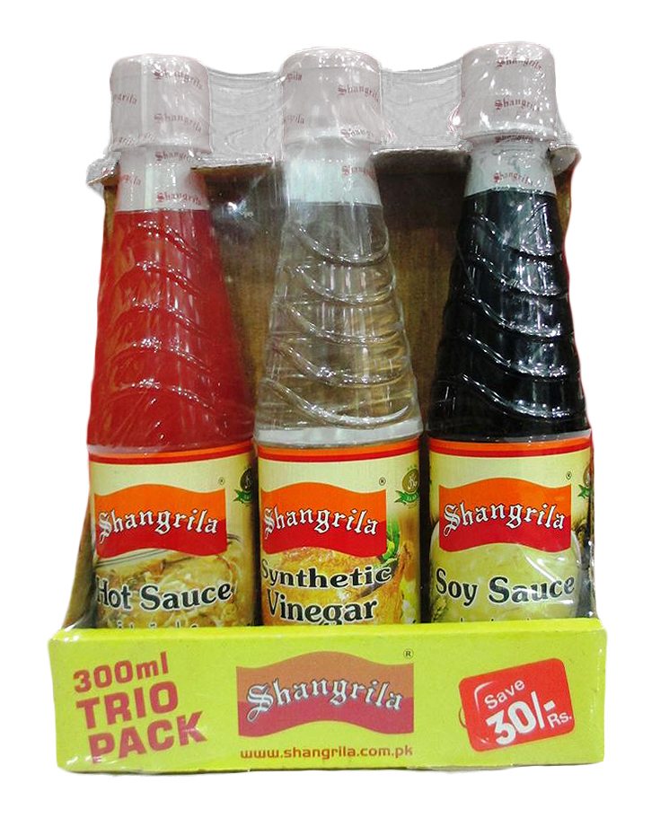 Shangrila Trio Pack Sauce (300ml) Sauce Gomart.pk
