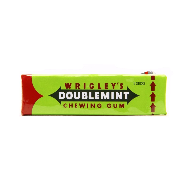 Wrigley's Double Mint Chewing Gum (Pack Of 5) Chocolates & Sweets