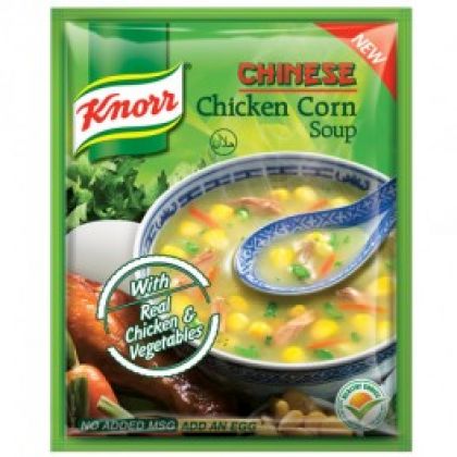 Knorr Instant Soup - Chicken Corn (43G) - Noodles/ Pasta | Gomart.pk